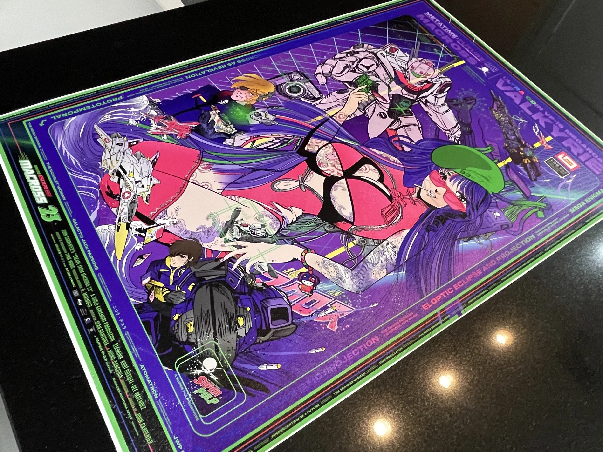 MONDO MACROSS MINMEI! ROBOTECH-inspired UltraMOD Collage ART by
